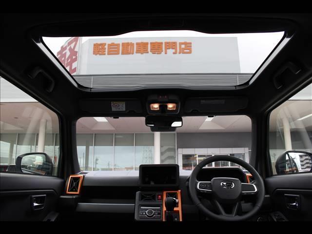 G 届出済未使用車 衝突軽減ブレーキ パノラマルーフ 電動パーキング バックカメラ LED コーナーセンサー 横滑り防止 アイドリングストップ オートライト シートヒーター プッシュスタート 15AW(10枚目)