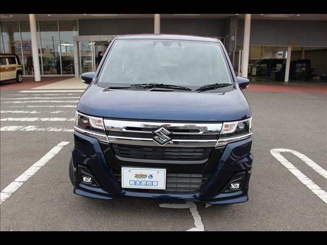 ワゴンＲカスタムＺ ハイブリッドＺＸ　届出済未使用車　衝突軽減ブレーキ（4枚目）