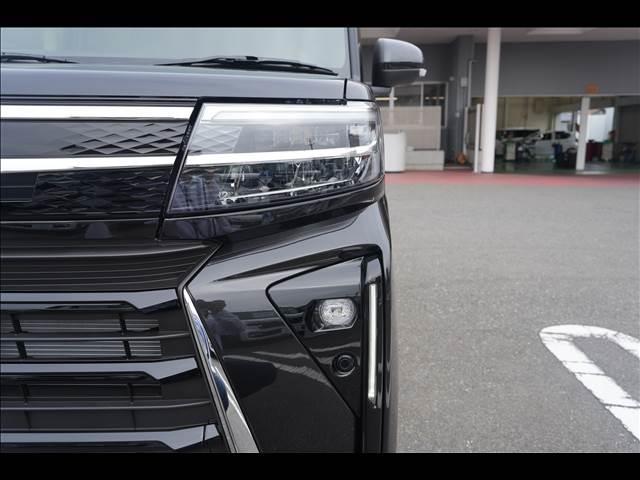 タント カスタムＸ　届出済未使用車　バックカメラ　両側パワースライドドア　電子パーキング　ブレーキホールド　ステアリングスイッチ　シートヒーター　電動格納ドアミラー　プッシュスタート　キーフリー　衝突軽減ブレーキ（5枚目）