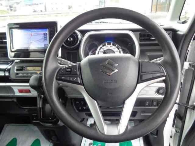 スペーシアカスタム ハイブリッドGS 4WD 両側スライド・片側電動 ナビ TV クリアランスソナー レーンアシスト 衝突被害軽減システム オートライト LEDヘッドランプ スマートキー アイドリングストップ 電動格納ミラー(10枚目)