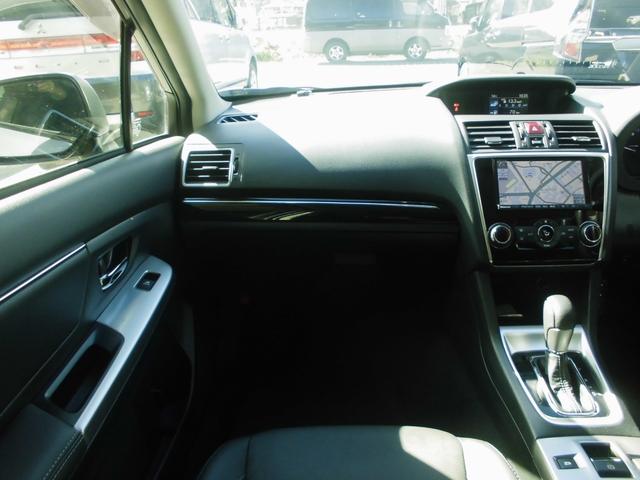 レヴォーグ 1.6GTアイサイト 4WD ターボ 純正ナビ&フルセグテレビ&DVD&Bluetooth ETC 黒本革シート シートヒーター メモリー付きパワーシート LEDヘッドライト 社外17インチアルミ 追従クルーズコントロール(62枚目)