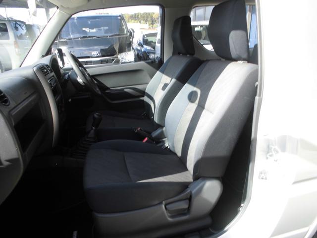 ジムニー ＸＧ　スイッチ切替式４ＷＤ　インタークーラーターボ　フロア５速　エアコン　パワステ　キーレス　パワーウィンドウ　タイミングチェーン（10枚目）