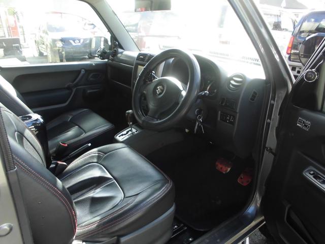 ジムニー ワイルドウインド 社外ナビ&フルセグテレビ&DVD&Bluetooth ETC シートヒーター 2インチリフトアップ 社外アルミホイール 社外マフラー 前後ショートバンパー 社外ヘッドライト LEDテール キーレス(5枚目)