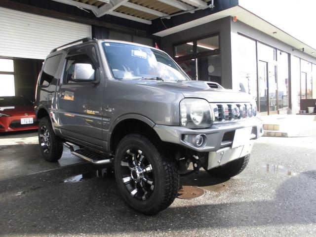 ジムニー ワイルドウインド 社外ナビ&フルセグテレビ&DVD&Bluetooth ETC シートヒーター 2インチリフトアップ 社外アルミホイール 社外マフラー 前後ショートバンパー 社外ヘッドライト LEDテール キーレス(13枚目)