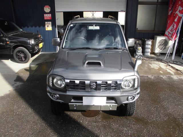 ジムニー ワイルドウインド 社外ナビ&フルセグテレビ&DVD&Bluetooth ETC シートヒーター 2インチリフトアップ 社外アルミホイール 社外マフラー 前後ショートバンパー 社外ヘッドライト LEDテール キーレス(14枚目)