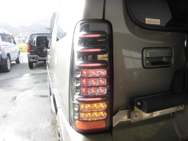 ジムニー ワイルドウインド 社外ナビ&フルセグテレビ&DVD&Bluetooth ETC シートヒーター 2インチリフトアップ 社外アルミホイール 社外マフラー 前後ショートバンパー 社外ヘッドライト LEDテール キーレス(44枚目)