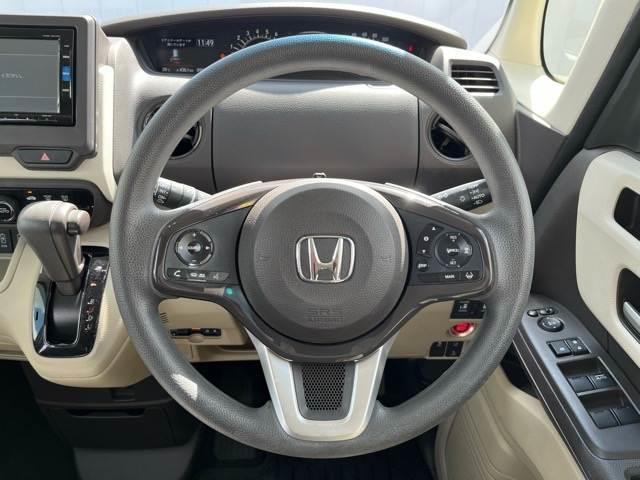 N-BOX G・Lホンダセンシング 純正メモリナビ ETC 両側電動スライド 衝突軽減 横滑り防止装置 プッシュスタート ドライブレコーダー オートエアコン LEDヘッドライト 純正ホイール クルーズコントロール 車線維持支援システム(23枚目)