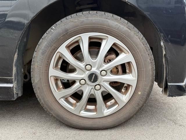 ムーヴ カスタム　Ｘ　ハイパーＳＡＩＩ　衝突軽減　社外ＳＤナビ　横滑防止　オートエアコン　アイドリングストップ　プッシュスタート　ＬＥＤヘッドライト　フォグランプ　ウィンカーミラー　ドアバイザー　スマートキー　オートレベライザ　社外ホイール（10枚目）