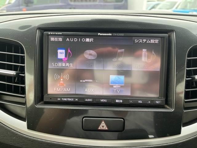 ワゴンＲスティングレー Ｘ　衝突軽減　社外ナビ　シートヒータ　横滑防止装置　アイドリングストップ　フォグランプ　ディスチャージヘッドランプ　ウィンカーミラー　プッシュスタート　オートエアコン　ドラレコ　純正アルミホイール（3枚目）