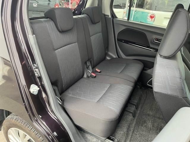 ワゴンＲスティングレー Ｘ　衝突軽減　社外ナビ　シートヒータ　横滑防止装置　アイドリングストップ　フォグランプ　ディスチャージヘッドランプ　ウィンカーミラー　プッシュスタート　オートエアコン　ドラレコ　純正アルミホイール（9枚目）