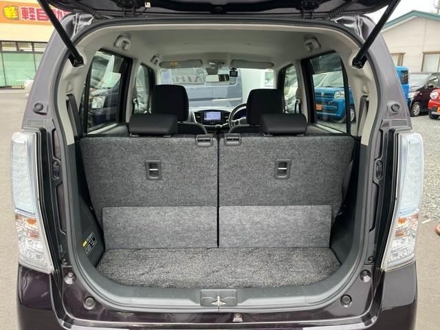 ワゴンＲスティングレー Ｘ　衝突軽減　社外ナビ　シートヒータ　横滑防止装置　アイドリングストップ　フォグランプ　ディスチャージヘッドランプ　ウィンカーミラー　プッシュスタート　オートエアコン　ドラレコ　純正アルミホイール（10枚目）