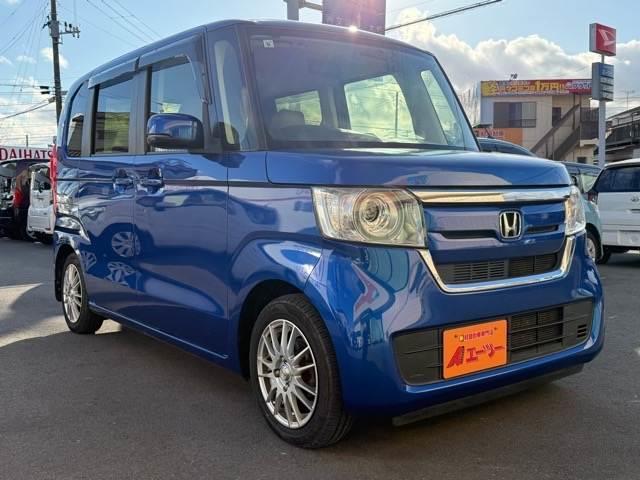 N-BOX G 社外SDナビ ETC スライドドア 横滑り防止 スマートキー プッシュスタート LEDヘッドライト ウィンカーミラー 社外14インチアルミホイール オートライト オートエアコン(45枚目)