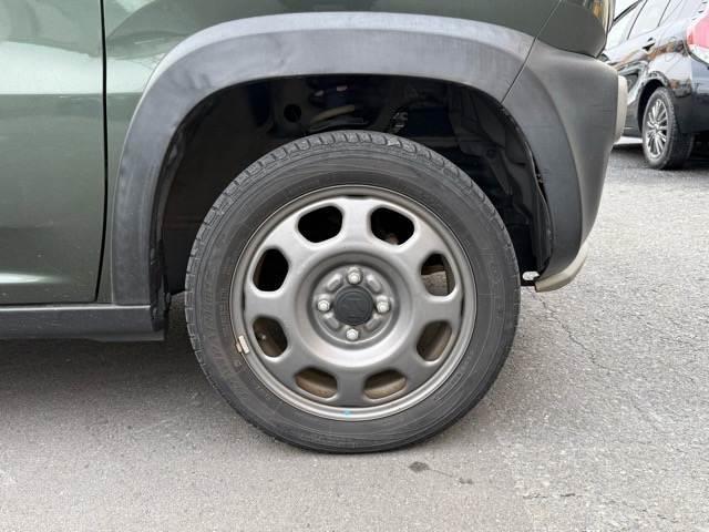 ハスラー A CDオーディオ ETC 純正ホイール ドアバイザ レベライザー マニュアルエアコン パワーステアリング パワーウィンドウ キーレスエントリー(10枚目)