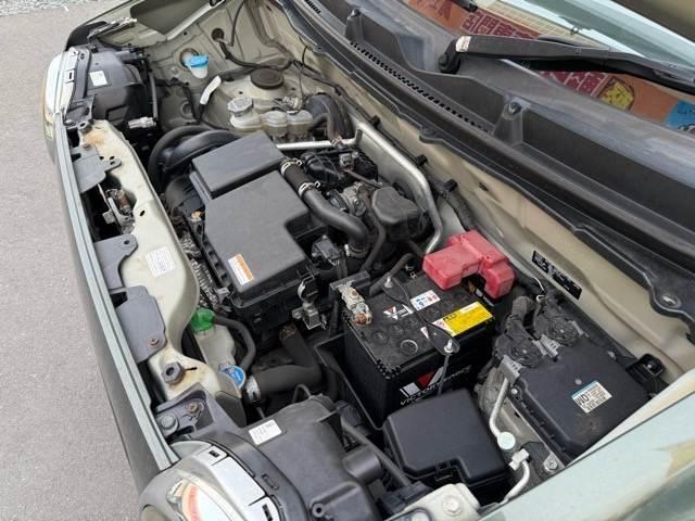 ハスラー A CDオーディオ ETC 純正ホイール ドアバイザ レベライザー マニュアルエアコン パワーステアリング パワーウィンドウ キーレスエントリー(14枚目)