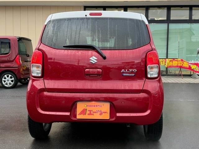 アルト ハイブリッドＸ　衝突軽減　社外ＳＤナビ　シートヒーター　ＥＴＣ　ＬＥＤヘッドライト　ドアバイザー　ドライブレコーダー　アイドリングストップ　コーナーセンサー　車線逸脱警報装置　横滑り防止装置　プッシュスタート（50枚目）