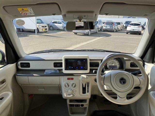 アルトラパン Ｇ　４ＷＤ　ワンオーナー　シートヒーター　クリアランスソナー　レーンキープアシスト　　オートライト　ディスプレイオーディオ　ＰＶＨ－９３００ＤＶＳＺＳ　衝突被害軽減ブレーキ　ＣＤ　ＤＶＤ再生（2枚目）