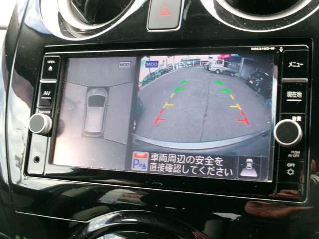 ノート １．２　ｅ－ＰＯＷＥＲ　Ｘ　ＦＯＵＲ　４ＷＤ　切替４ＷＤ　純正ナビ　全方位カメラ　ＥＴＣ　ＣＤ（6枚目）