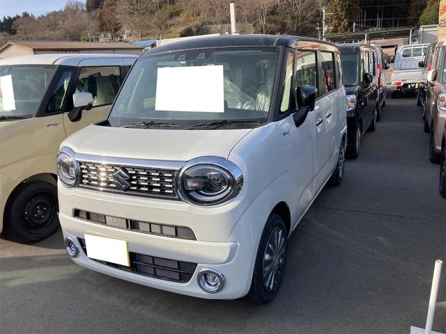 ワゴンＲスマイル ハイブリッドＸ　４ＷＤ　届け出済み未使用車　両側電動スライドドア　クリアランスソナー　レーンアシスト　衝突被害軽減システム　オートライト　ＬＥＤヘッドランプ　スマートキー　アイドリングストップ　電動格納ミラー（13枚目）
