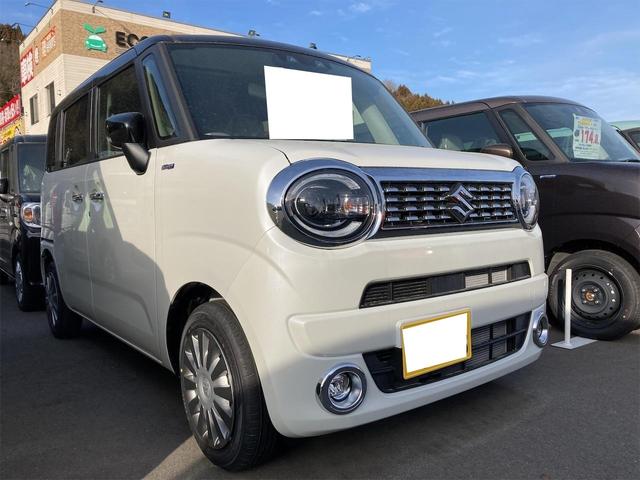 ワゴンＲスマイル ハイブリッドＸ　４ＷＤ　届け出済み未使用車　両側電動スライドドア　クリアランスソナー　レーンアシスト　衝突被害軽減システム　オートライト　ＬＥＤヘッドランプ　スマートキー　アイドリングストップ　電動格納ミラー（16枚目）