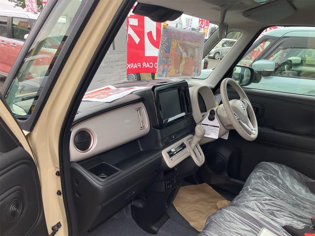 ワゴンＲスマイル ハイブリッドＳ　４ＷＤ　両側電動スライドドア　クリアランスソナー　オートクルーズコントロール　レーンアシスト　衝突被害軽減システム　オートライト　スマートキー　アイドリングストップ　シートヒーター　ベンチシート（12枚目）