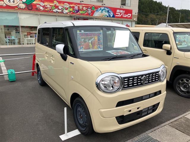 ワゴンＲスマイル ハイブリッドＳ　４ＷＤ　両側電動スライドドア　クリアランスソナー　オートクルーズコントロール　レーンアシスト　衝突被害軽減システム　オートライト　スマートキー　アイドリングストップ　シートヒーター　ベンチシート（16枚目）