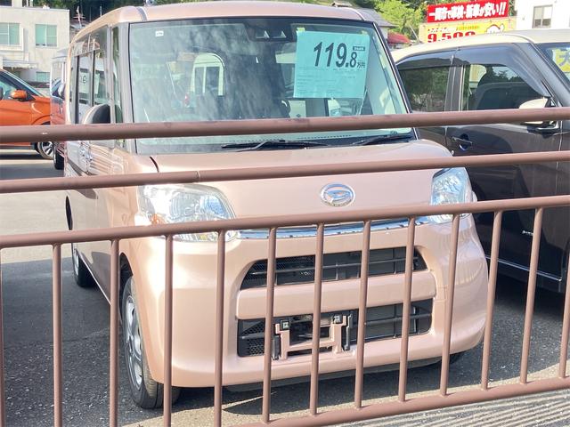 タント Ｌ　ＳＡＩＩＩ　４ＷＤ　両側スライドドア　ナビ　ＴＶ　クリアランスソナー　衝突被害軽減システム　オートマチックハイビーム　キーレスエントリー　アイドリングストップ　電動格納ミラー　シートヒーター　ベンチシート　ＣＶＴ（13枚目）
