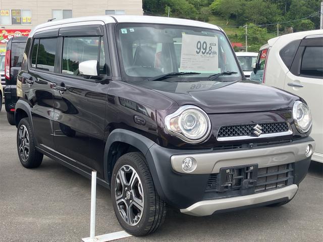ハスラー Ｘ　４ＷＤ　ＥＴＣ　全周囲カメラ　ナビ　ＴＶ　レーンアシスト　衝突被害軽減システム　オートライト　ＨＩＤ　スマートキー　アイドリングストップ　電動格納ミラー　シートヒーター　ベンチシート　ＣＶＴ（13枚目）
