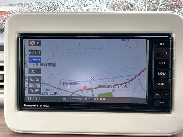 アルトラパン Ｓ　４ＷＤ　全周囲カメラ　ナビ　ＴＶ　衝突被害軽減システム　オートライト　ＨＩＤ　スマートキー　アイドリングストップ　電動格納ミラー　シートヒーター　ベンチシート　ＣＶＴ　盗難防止システム　ＡＢＳ　ＥＳＣ（4枚目）