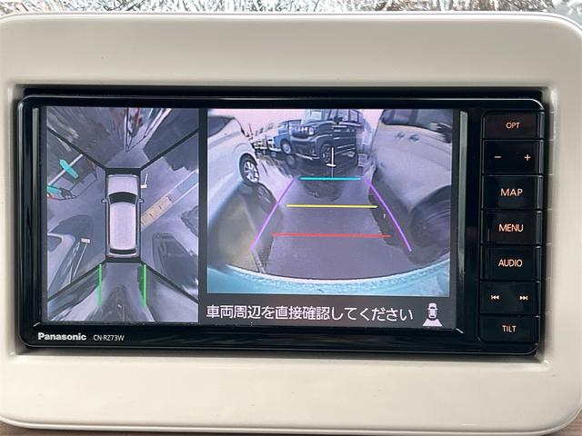 アルトラパン Ｓ　４ＷＤ　全周囲カメラ　ナビ　ＴＶ　衝突被害軽減システム　オートライト　ＨＩＤ　スマートキー　アイドリングストップ　電動格納ミラー　シートヒーター　ベンチシート　ＣＶＴ　盗難防止システム　ＡＢＳ　ＥＳＣ（5枚目）