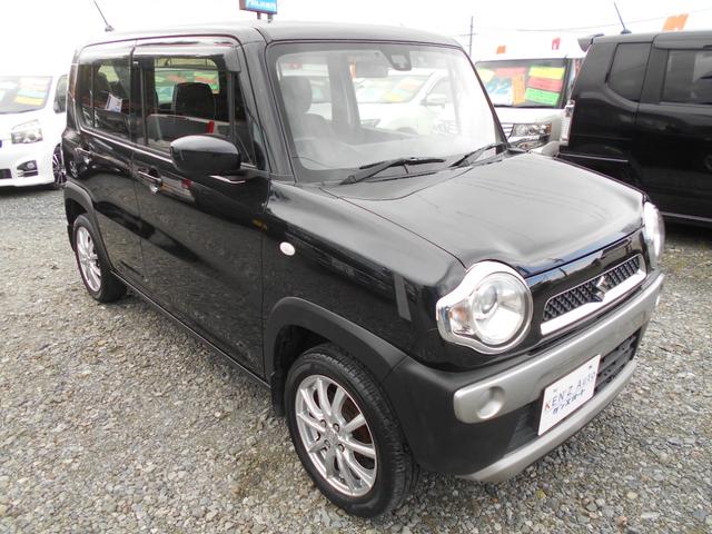 ハスラー Ｇ　４ＷＤ　タイミングチェーンエンジンＣＶＴオートマ　アイドリングストップ　プッシュスタートスマートキー　ＡＡＣ　衝突軽減ブレーキシステム　ダウンヒルアシストコントロール　横滑り防止装置　車検整備保証付（2枚目）