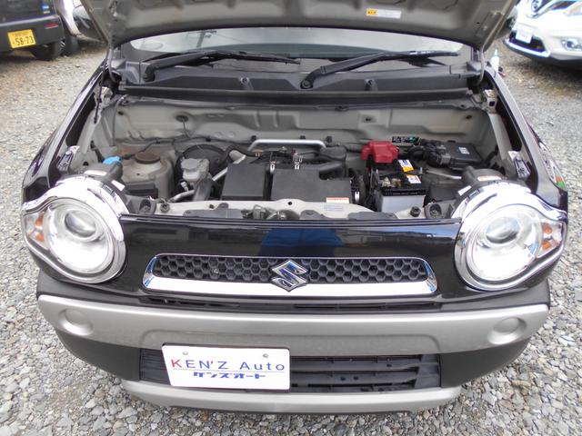 ハスラー Ｇ　４ＷＤ　タイミングチェーンエンジンＣＶＴオートマ　アイドリングストップ　プッシュスタートスマートキー　ＡＡＣ　衝突軽減ブレーキシステム　ダウンヒルアシストコントロール　横滑り防止装置　車検整備保証付（7枚目）