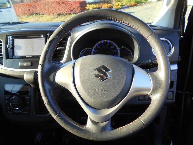 ワゴンＲ ２０周年記念車　４ＷＤ　タイミングチェーンＣＶＴオートマ　アクセル踏み間違い防止装置　衝突軽減ブレーキ　横滑り防止装置　アイドルストップ　プッシュスタート　ナビＴＶ　シートヒーターシートリフターＡＡＣ　点検整備保証付（14枚目）