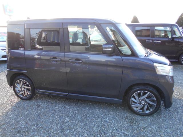 スペーシアカスタム TS 4WD ターボタイミングチェーンエンジンCVTオートマ 両面パワースライドドア ナビTVBluetoothオーディオBカメラ AAC シートヒーターシートリフター 純正エアロ HID 点検整備保証付(3枚目)