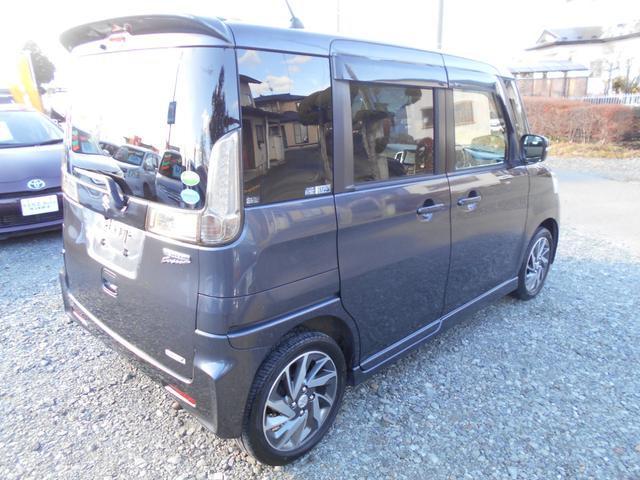 スペーシアカスタム TS 4WD ターボタイミングチェーンエンジンCVTオートマ 両面パワースライドドア ナビTVBluetoothオーディオBカメラ AAC シートヒーターシートリフター 純正エアロ HID 点検整備保証付(4枚目)