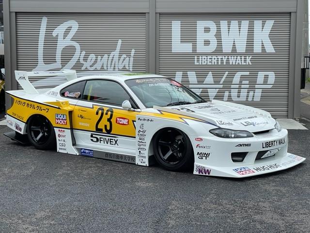 　ＬＢ　Ｓｕｐｅｒ　Ｓｉｌｈｏｕｅｔｔｅ　Ｓ１５　ＳＩＬＶＩＡ　ＬＢ　ＳＥＮＤＡＩ　フルコンプリート　ＳＲ２．２Ｌ　ＨＫＳフルチューン(18枚目)