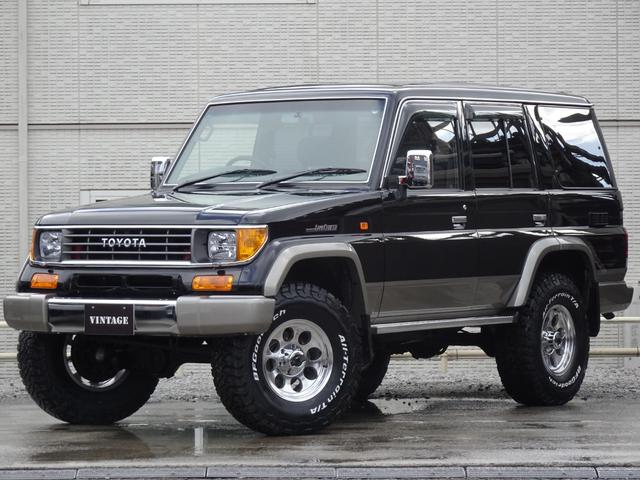 ランドクルーザープラド ＳＸワイド　ＮＯＸ適合排出ガス証明書付２インチリフトアップ新品ミッキートンプソン１６インチＡＷ新品ＢＦグッドリッチＡＴタイヤ新品クリスタルヘッドライト新品オレンジコーナー新品オレンジクリスタルウインカー新品テール（2枚目）