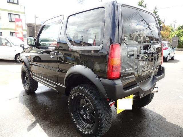 KANSAI ターボ 4WD RPGリフトアップ オーバーフェンダー メッキグリル スキッドプレート 社外マフラー ブリジストンマットタイヤ ウィンチ LEDヘッドライト LEDフォグ キーレス CD(9枚目)