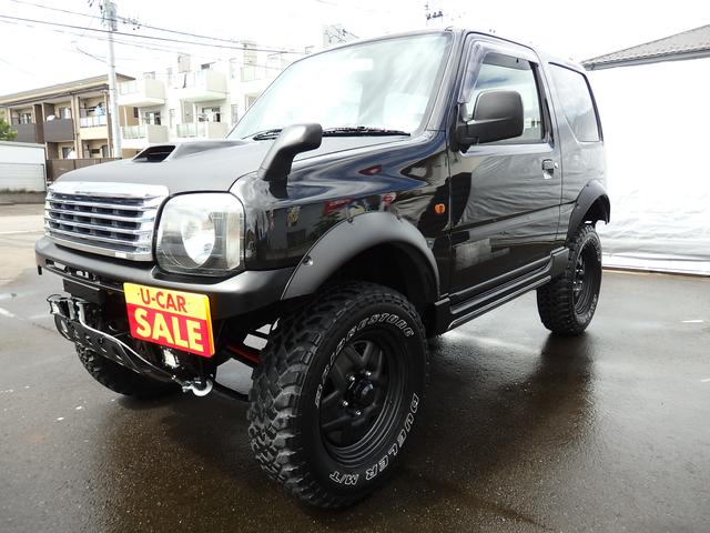 KANSAI ターボ 4WD RPGリフトアップ オーバーフェンダー メッキグリル スキッドプレート 社外マフラー ブリジストンマットタイヤ ウィンチ LEDヘッドライト LEDフォグ キーレス CD(28枚目)