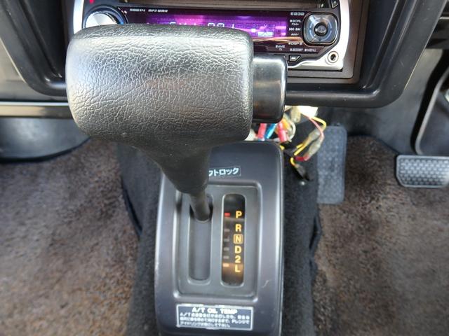 ワイルドウインドリミテッド 4WD ターボ リフトアップ 前後社外バンパー マッドタイヤ シートカバー CD タイベル交換済み(11枚目)