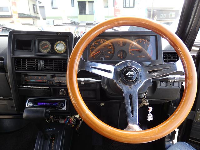 ワイルドウインドリミテッド 4WD ターボ リフトアップ 前後社外バンパー マッドタイヤ シートカバー CD タイベル交換済み(61枚目)