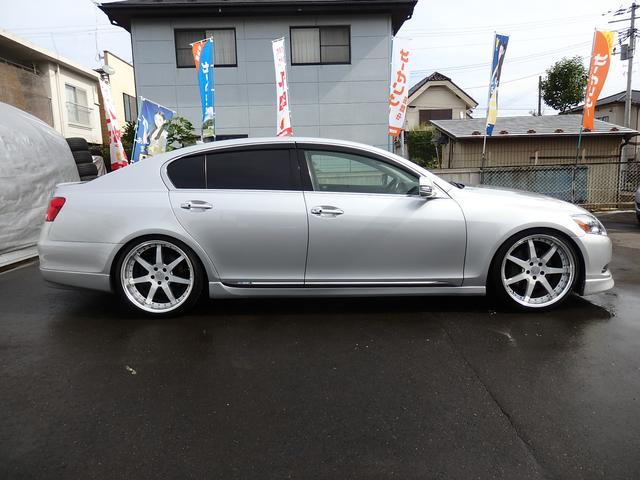 GS450h 車高調・テイン マフラー・SURUGASPEED 社外リアアッパーアーム ワーク20インチ 革パワーシート シートAC HDDナビフルセグTV CDMD HID バックカメラ ETC スマートキー(33枚目)