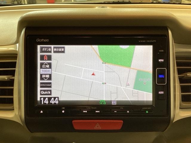 Ｎ－ＢＯＸスラッシュ Ｇ　光触媒抗菌消臭施工済　ドラレコ　ナビ　シートヒーター　ＥＴＣ　地デジＴＶ　４ＷＤ（6枚目）