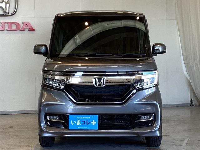 Ｎ－ＢＯＸカスタム Ｇ・Ｌホンダセンシング　いまコレ＋新品・ディスプレイ・オーディオ付　光触媒抗菌消臭施工済　エアコン　衝突被害軽減装置　シ－トヒ－タ－　ＶＳＡ　パワーウィンドウ　エアバック　Ｗ電動スライド　ベンチシート　４ＷＤ車　キーフリー（4枚目）