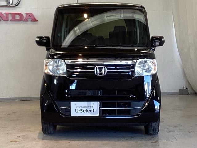 Ｎ－ＢＯＸ ＧＳＳパッケージ　光触媒抗菌消臭施工済　ナビ　シートヒーター　ＥＴＣ　Ｉストップ　両側スライド片側電動ドア　ダブルエアバック　イモビ　１セグＴＶ　スマートキー＆プッシュスタート　ベンチシ－ト　フルオートエアコン　ＡＢＳ（2枚目）