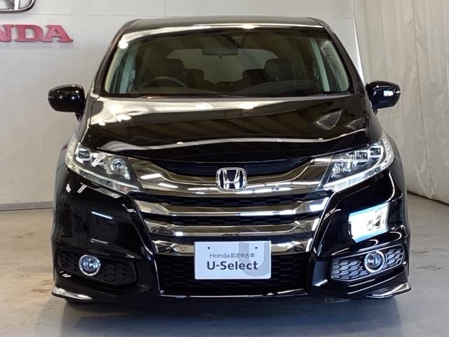 オデッセイ アブソルート・ＥＸ　光触媒抗菌消臭施工済　エンジンスターター　ナビ　オットマン　ＥＴＣ　ＭＴモード　バックモニター　ＷＡＣ　スマ－トキ－　セキュリティーアラーム　３列シート　ＤＶＤ再生　オートクルーズコントロール　ＡＢＳ（2枚目）