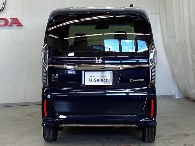 N-BOXカスタム L 光触媒抗菌消臭施工済 障害物センサー ナビ シートヒーター ETC スマ-トキ- AC キーレスエントリー オートクルーズ LED コーナーセンサー 両側電動ドア Rカメラ 横滑防止装置 ABS(4枚目)
