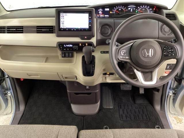 N-BOX G・Lホンダセンシング 光触媒抗菌消臭施工済 ドラレコ ナビ ETC レーダブレーキ Aストップ ESC キーフリーシステム LEDライト フルセグ対応 バックM USB スマートキー クルコン 両席エアバック エアコン(5枚目)