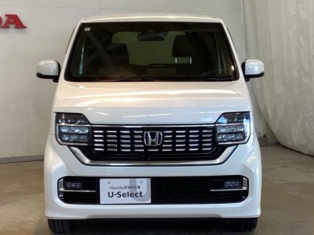 Ｎ－ＷＧＮカスタム Ｌ・ターボホンダセンシング　光触媒抗菌消臭施工済　ドラレコ前後　障害物センサー　ナビ　シートヒーター　ＭＴモード　ＥＴＣ　衝突軽減装置　ＶＳＡ　Ａクルーズ　フルセグテレビ　パワーステアリング　ＡＢＳ　サイドエアバッグ　エアバッグ（2枚目）