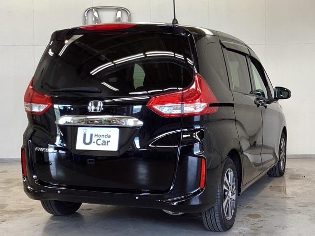 フリード Ｇ・ホンダセンシング　光触媒抗菌消臭施工済　ドラレコ前後　ナビ　シートヒーター　ＥＴＣ　Ｆセグ　追突被害軽減ブレーキ　ｉストップ　Ｗエアバッグ　パワーウィンドウ　アクティブクルーズコントロール　スマートキ　ＶＳＡ　エアコン（3枚目）