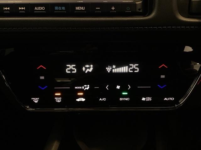 ヴェゼル ハイブリッドＸ・ホンダセンシング　光触媒抗菌消臭施工済　ドラレコ前後　ナビ　ＥＴＣ　ＭＴモード　地デジ　Ａクルーズ　Ｂモニ　スマキー　オートエアコン　ＶＳＡ　ＬＥＤヘッドライト　カーテンエアバッグ　ドライブレコーダー装着車　ＡＢＳ（10枚目）